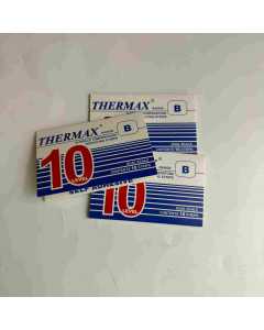 英国THERMAX温度美，测温纸，10格 B，全新