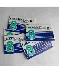 英国THERMAX温度美，测温纸，8格 D，全新