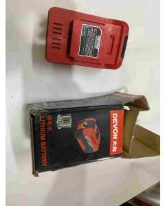 大有的 高铁轨道 开发的工业 锂电便携工具，18V 电池  电池容量达到4.4