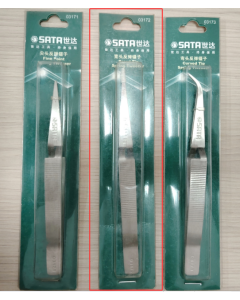 世达工具宽头反弹镊子145MM/03172
